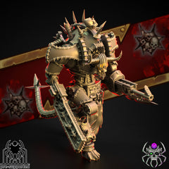 The Bloody Skulls Butcher By Eight Legs Miniatures – 32mm Wargaming Scale