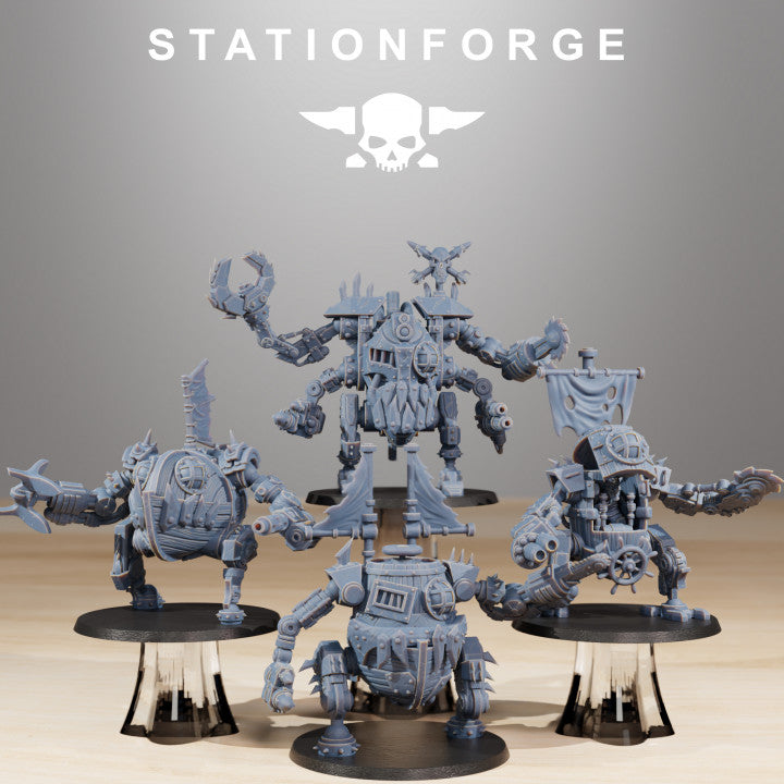 Gobs Pirate Bots by Station Forge – 32mm Wargaming Scale