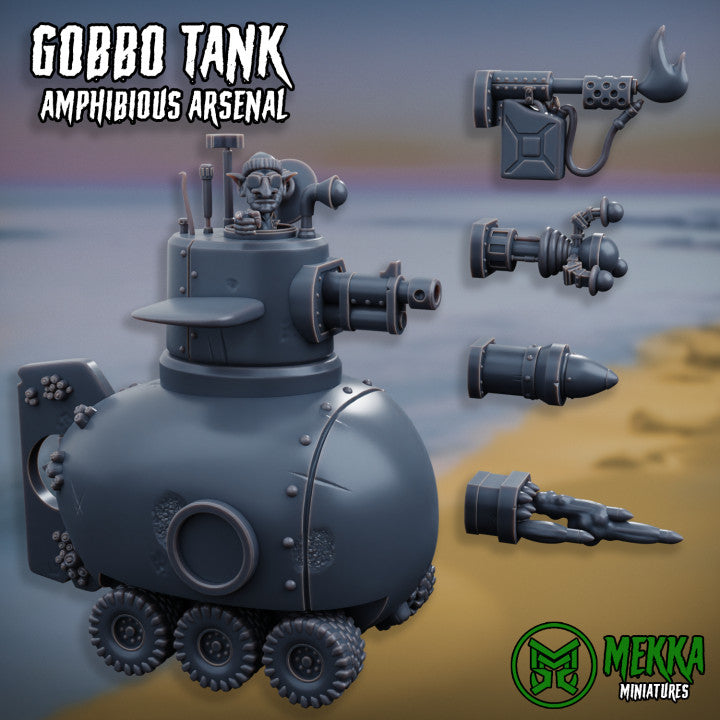 Gobbo Tank Set by Mekka Miniatures - 32mm Wargaming Scale