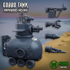 Gobbo Tank Set by Mekka Miniatures - 32mm Wargaming Scale