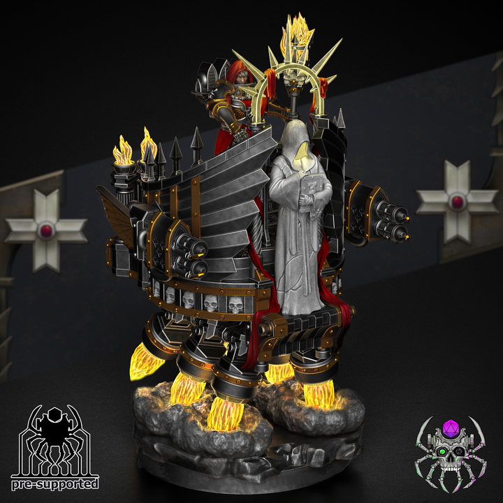The Widow's Dies Irae By Eight Legs Miniatures – 32mm Wargaming Scale