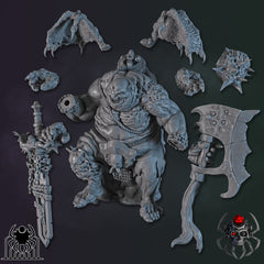 Lord of Plague Bringers By Eight Legs Miniatures – 32mm Wargaming Scale