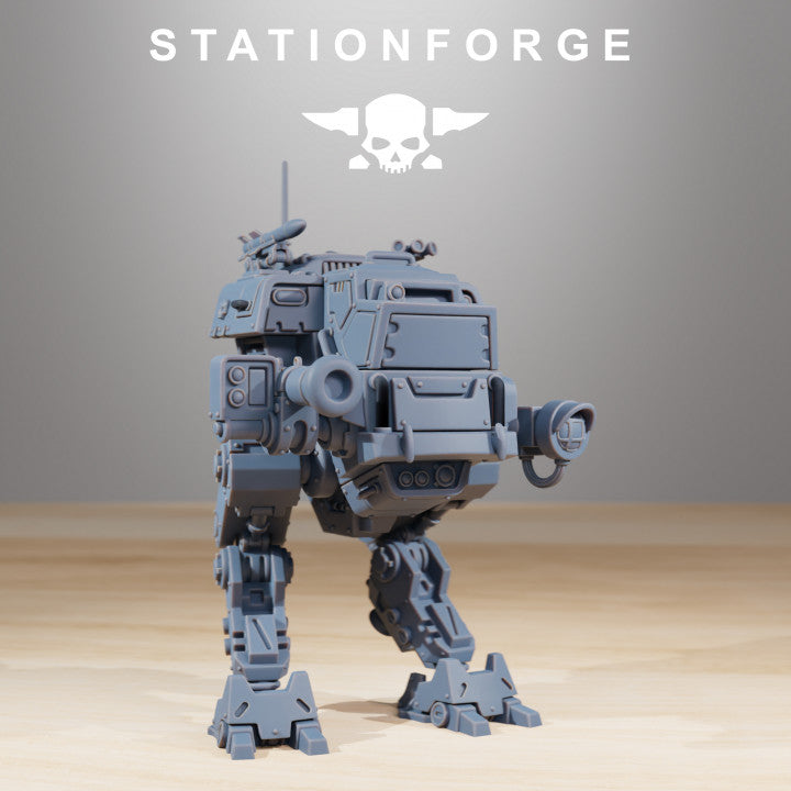 GrimGuard Walker Mk1 by Station Forge – 32mm Wargaming Scale