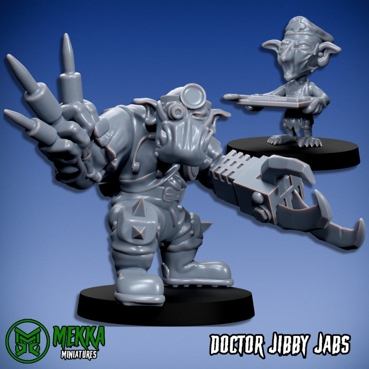 Doctor Orc by Mekka Miniatures – 32mm Wargaming Scale