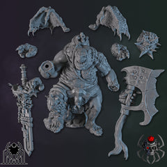 Lord of Plague Bringers By Eight Legs Miniatures – 32mm Wargaming Scale