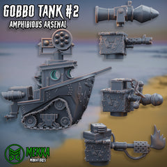 Gobbo Tank Set by Mekka Miniatures - 32mm Wargaming Scale