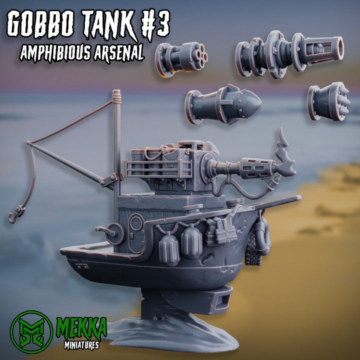 Gobbo Tank Set by Mekka Miniatures - 32mm Wargaming Scale