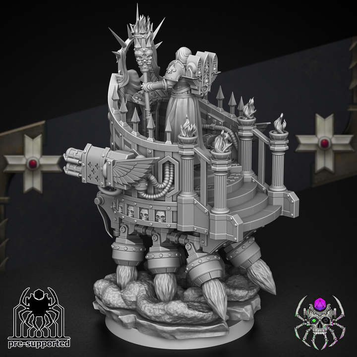 The Widow's Dies Irae By Eight Legs Miniatures – 32mm Wargaming Scale