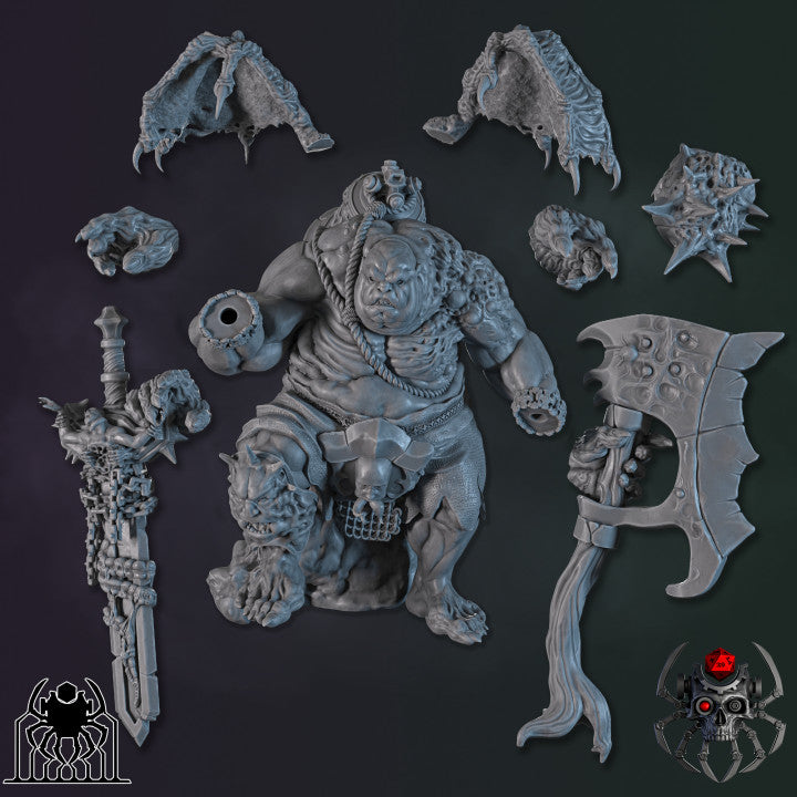 Lord of Plague Bringers By Eight Legs Miniatures – 32mm Wargaming Scale