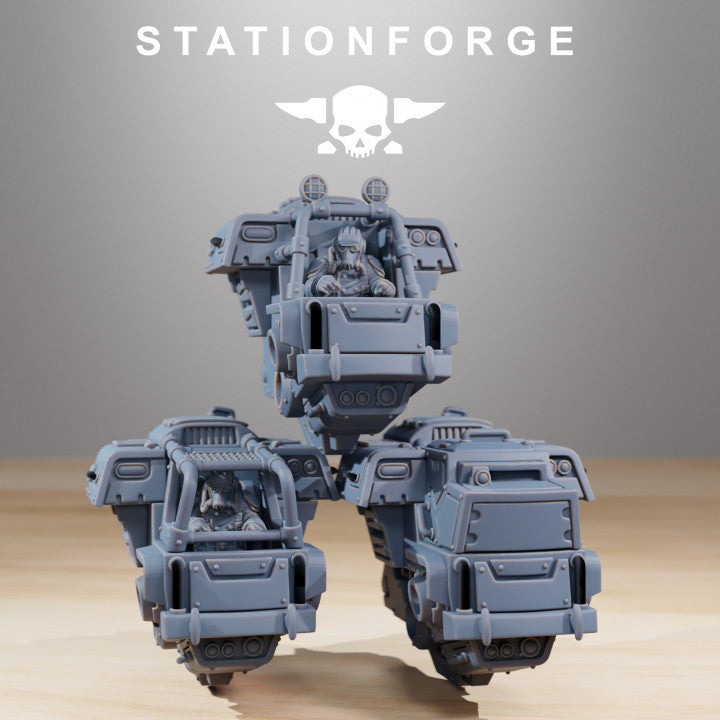 GrimGuard Walker Mk1 by Station Forge – 32mm Wargaming Scale