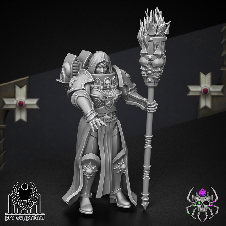 The Widow's Dies Irae By Eight Legs Miniatures – 32mm Wargaming Scale