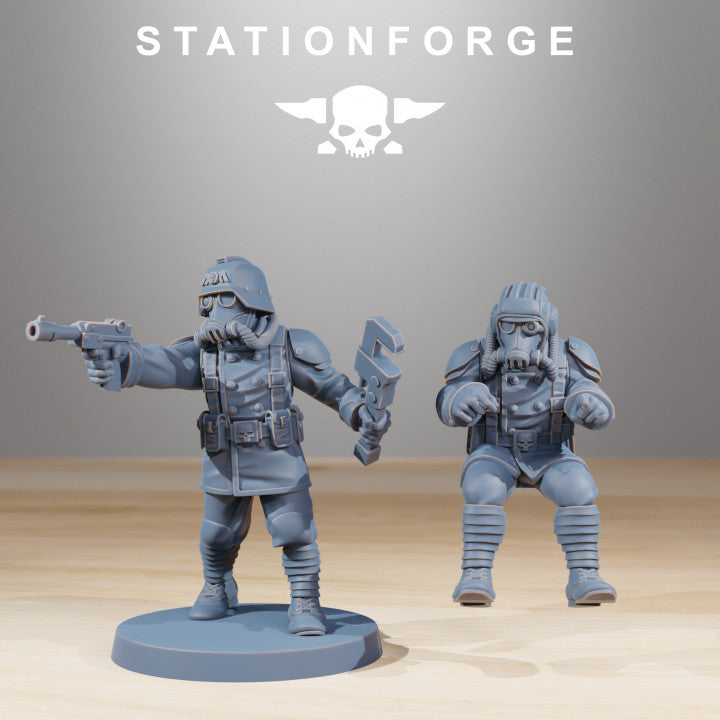 GrimGuard Walker Mk1 by Station Forge – 32mm Wargaming Scale
