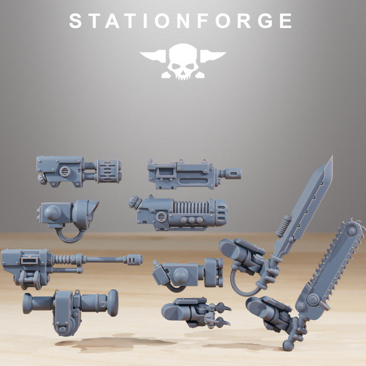 GrimGuard Walker Mk1 by Station Forge – 32mm Wargaming Scale