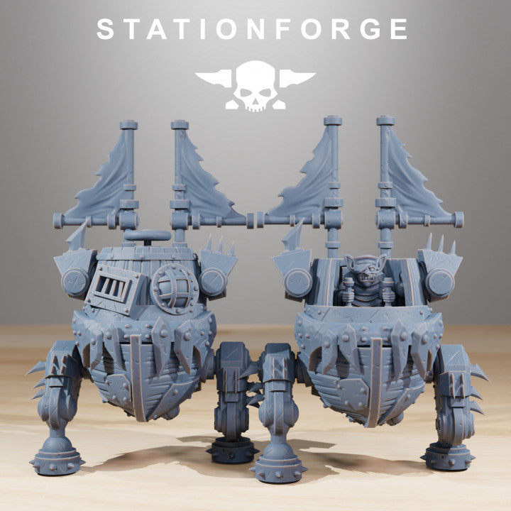 Gobs Pirate Bots by Station Forge – 32mm Wargaming Scale