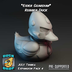 Astral Eider Guardian Rubber Duck - Space Elf Proxy - 32mm