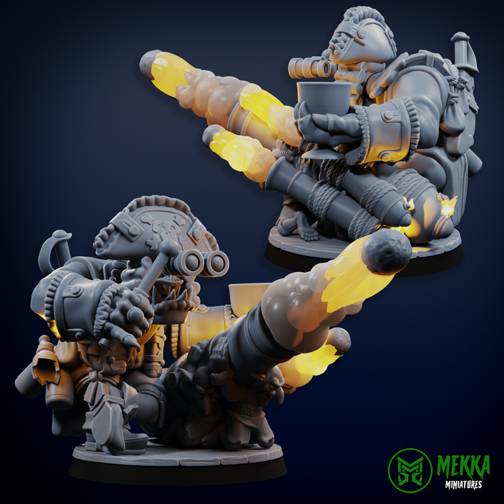 Flashy Pirate #2 by Mekka Miniatures - 32mm Wargaming Scale