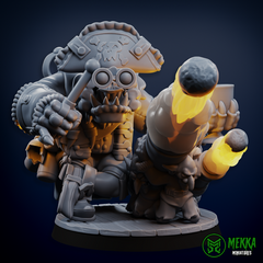 Flashy Pirate #2 by Mekka Miniatures - 32mm Wargaming Scale