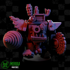 Mega Armoured Orcs Set 2 by Mekka Miniatures - 32mm Wargaming Scale