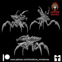 Star Alien Bugs by Hardcore Miniatures 32mm Tabletop Games