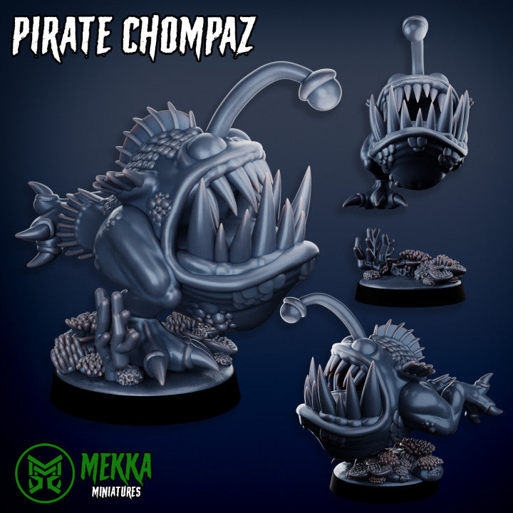 Pirate Chompaz Set by Mekka Miniatures - 32mm Wargaming Scale