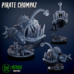 Pirate Chompaz Set by Mekka Miniatures - 32mm Wargaming Scale