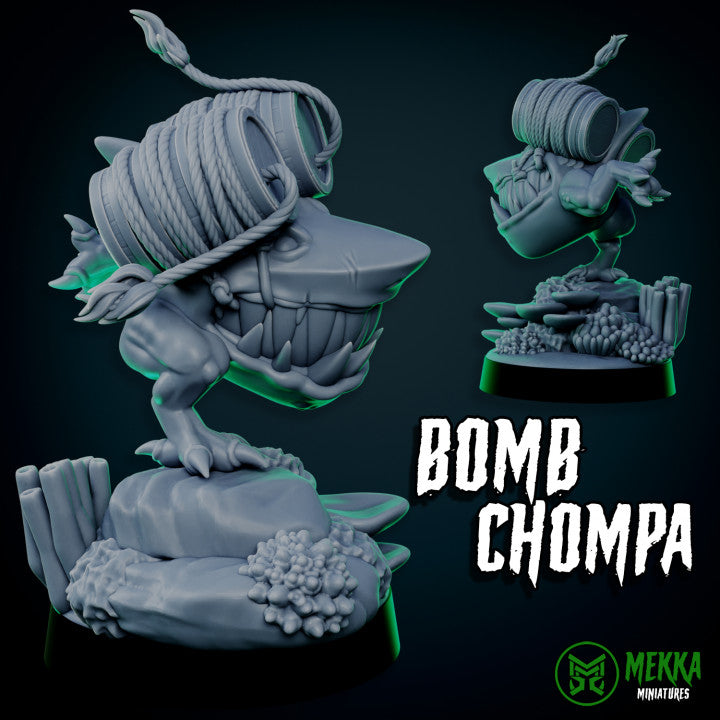 Chompa Riders by Mekka Miniatures - 32mm Wargaming Scale