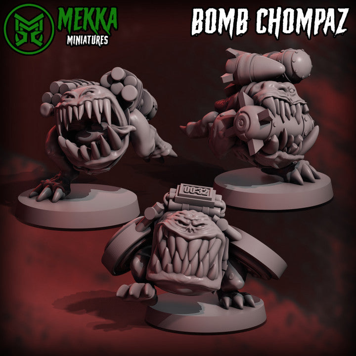 Bomb Chompas 2 by Mekka Miniatures - 32mm Wargaming Scale