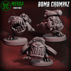Bomb Chompas 2 by Mekka Miniatures - 32mm Wargaming Scale