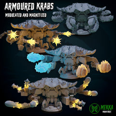Armoured Krabs by Mekka Miniatures - 32mm Wargaming Scale