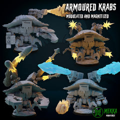 Armoured Krabs by Mekka Miniatures - 32mm Wargaming Scale