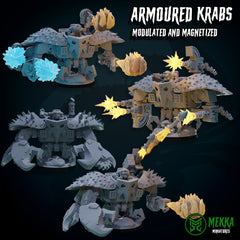 Armoured Krabs by Mekka Miniatures - 32mm Wargaming Scale