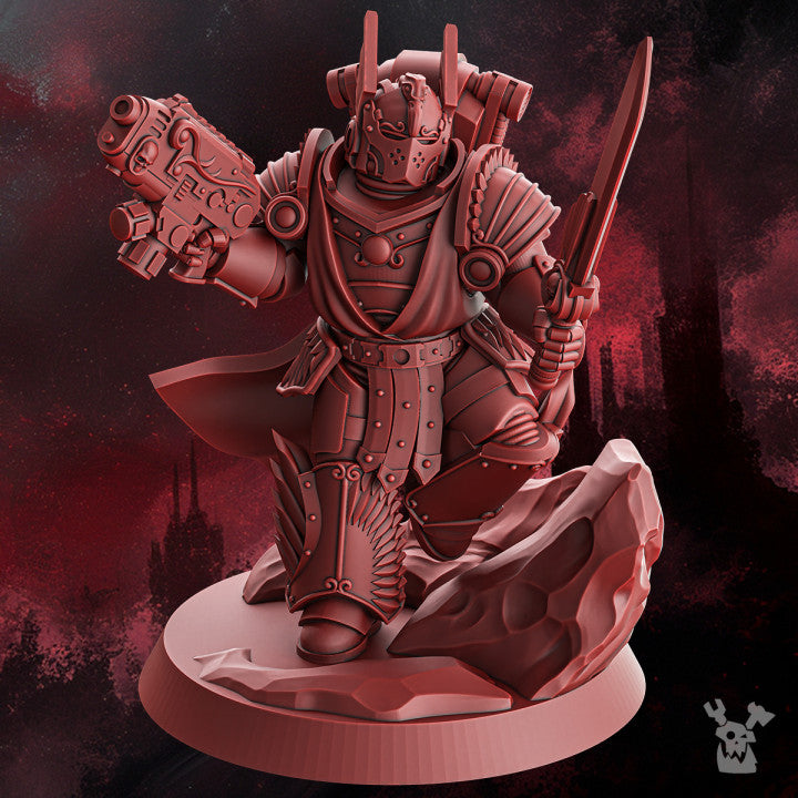 Crimson Wings Flamingo by Dakkadakka for 32mm tabletop games