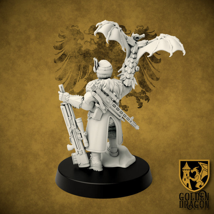 Holy Roman Empire - Franz von Trotta, Shield of the Empire By Golden Dragon Games – 32mm Wargaming Scale