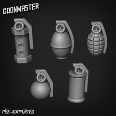 Basing Bits - Grenades by Goonmaster 32mm Tabletop Games