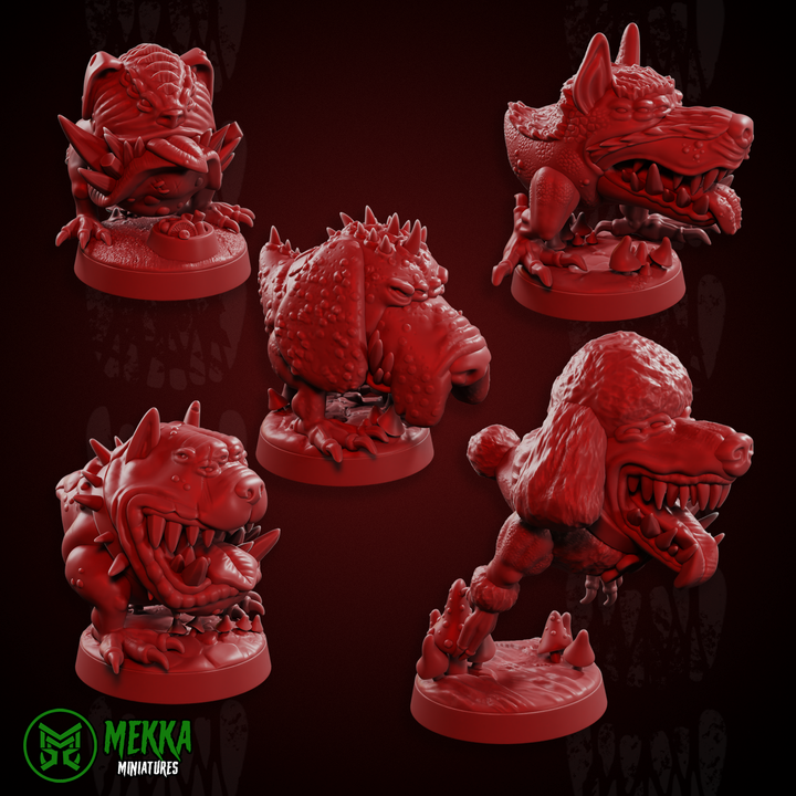 Guard Chompaz by Mekka Miniatures - 32mm Wargaming Scale