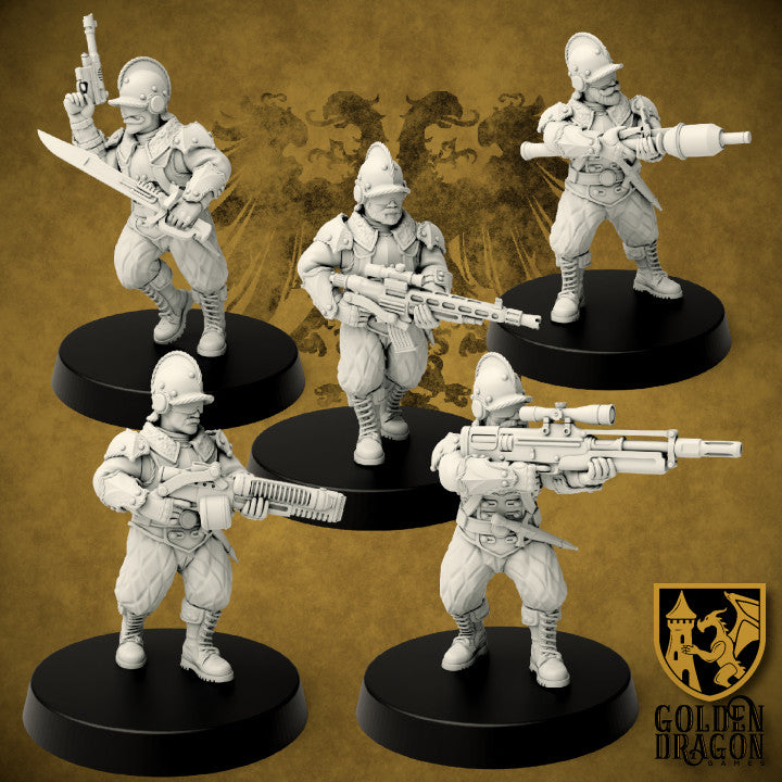 ZeppelinJäger - Holy Roman Empire By Golden Dragon Games – 32mm Wargaming Scale