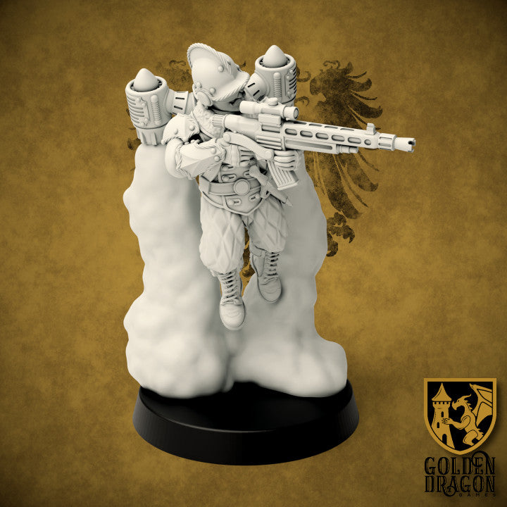 ZeppelinJäger - Holy Roman Empire By Golden Dragon Games – 32mm Wargaming Scale