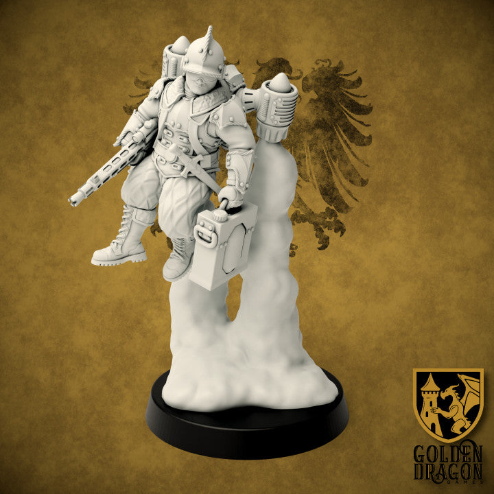 ZeppelinJäger - Holy Roman Empire By Golden Dragon Games – 32mm Wargaming Scale