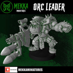 Orc Leader by Mekka Miniatures - 32mm Wargaming Scale