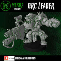 Orc Leader by Mekka Miniatures - 32mm Wargaming Scale