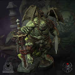 Lord of Plague Bringers By Eight Legs Miniatures – 32mm Wargaming Scale