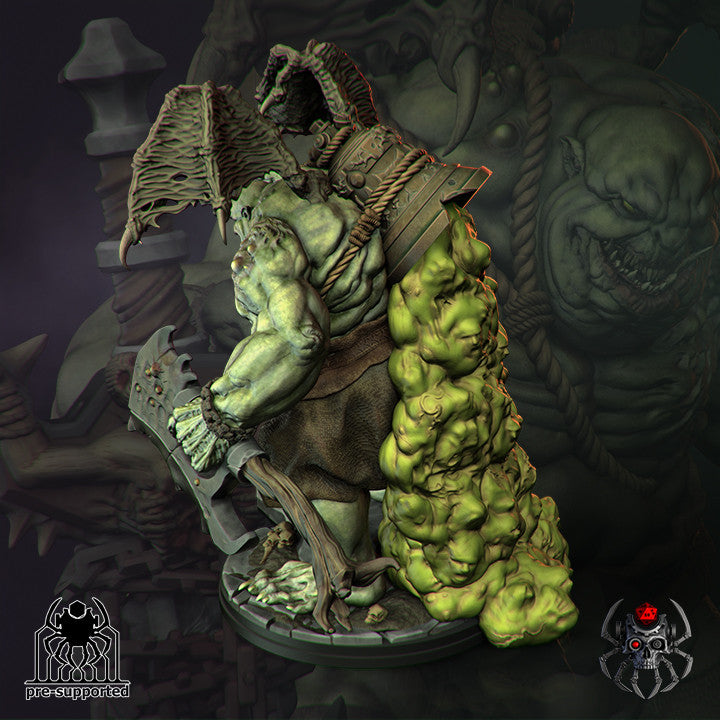 Lord of Plague Bringers By Eight Legs Miniatures – 32mm Wargaming Scale
