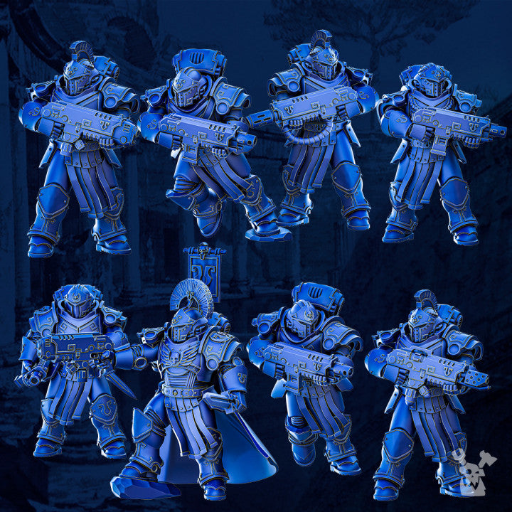 Princeps Cohorte Squad by DakkaDakka for 32mm tabletop