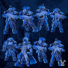 Princeps Cohorte Squad by DakkaDakka for 32mm tabletop
