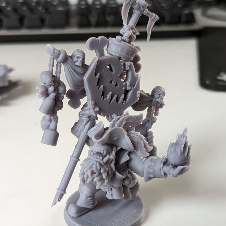 Weird Pirate Orc by Mekka Miniatures - 32mm Wargaming Scale