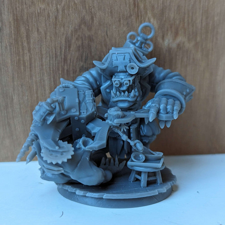 Pirate Doctor - Orc Medical Mayhem by Mekka Miniatures - 32mm Wargaming Scale