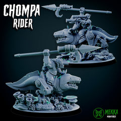 Chompa Riders by Mekka Miniatures - 32mm Wargaming Scale