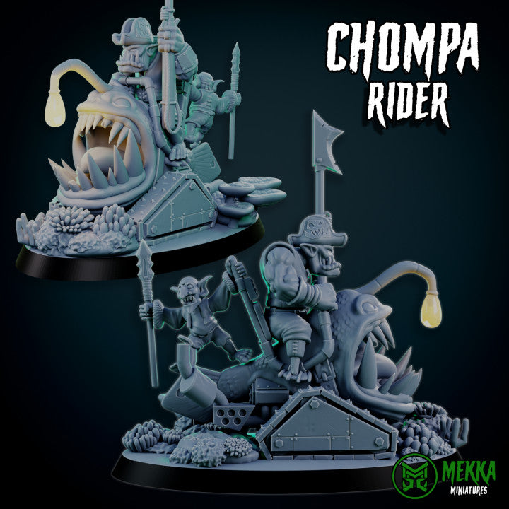 Chompa Riders by Mekka Miniatures - 32mm Wargaming Scale