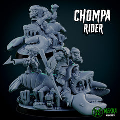 Chompa Riders by Mekka Miniatures - 32mm Wargaming Scale