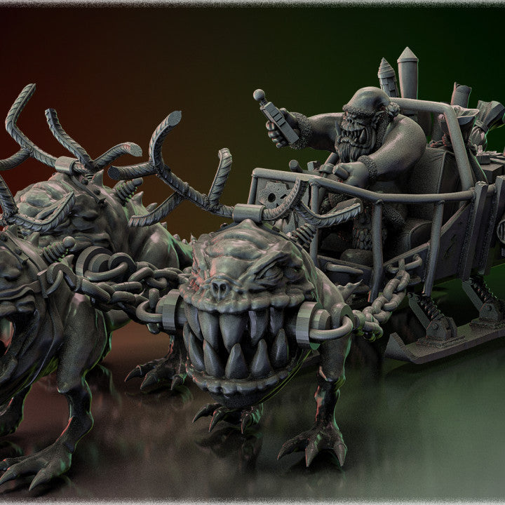 Happy Orkz Year - Orka-Claus By Eight Legs Miniatures – 32mm Wargaming Scale